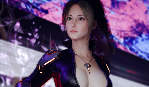 《赛博朋克2077》暗夜骑士套装女性V版MOD