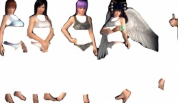 《死或生：沙滩排球 维纳斯璀璨假期》Fachan服装MOD