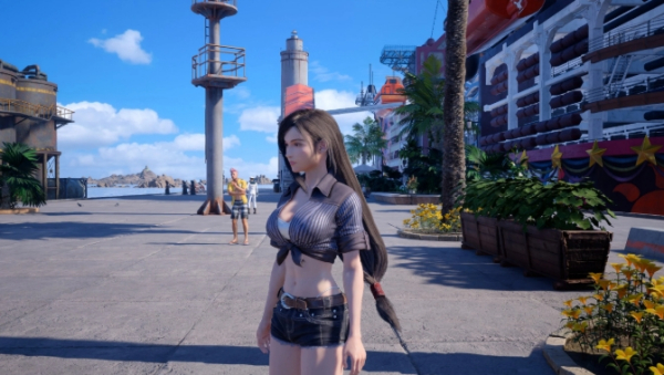 《最终幻想7:重生》蒂法华丽风采标准长发MOD