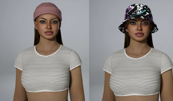 《inZOI》更长头发替换女性头发MOD