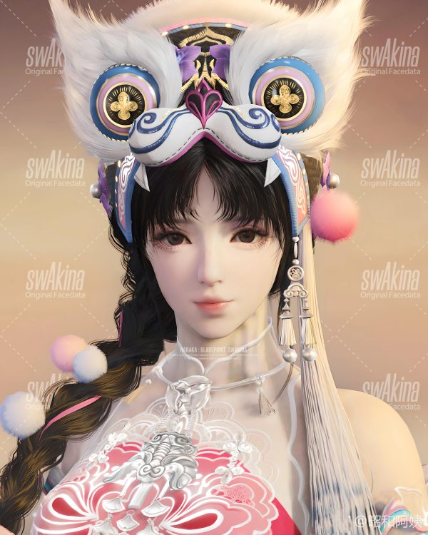 《永劫无间》白族金花姑娘殷紫萍捏脸MOD