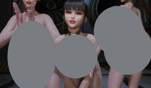 《剑星》裸肤网袜夏娃套装MOD