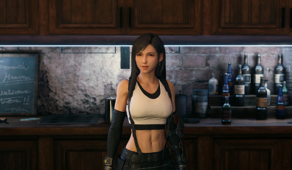 《最终幻想7:重制版》XS运动性感贴图蒂法MOD