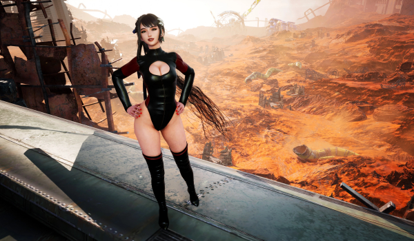 《剑星》伊芙九尾妖狐套装MOD