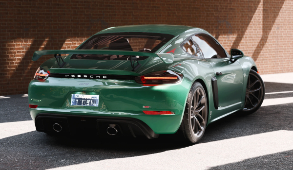 《赛博朋克2077》保时捷 718 Cayman GT4 MOD