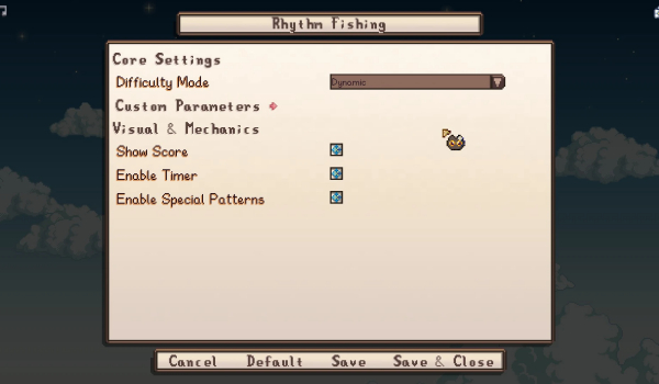 《星露谷物语》节奏钓鱼MOD