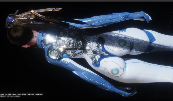 《剑星》性感渡鸦浅蓝白配色HDR增强版MOD