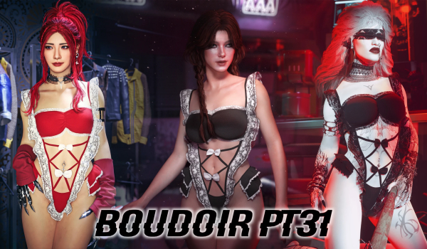 《赛博朋克2077》闺阁系列Pt31服装MOD