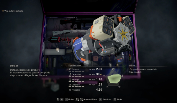 《生化危机4：重制版》朱鸢的枪替换玛蒂尔达MOD