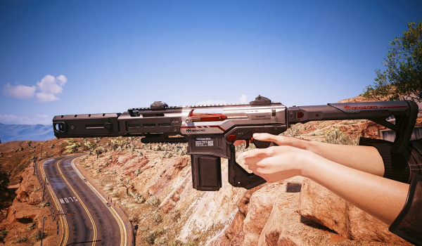 《賽博朋克2077》秋田霰彈槍MOD