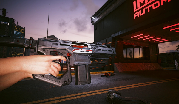 《賽博朋克2077》秋田霰彈槍MOD