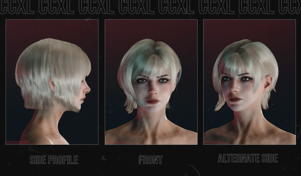 《赛博朋克2077》伊内斯短款波波头MOD