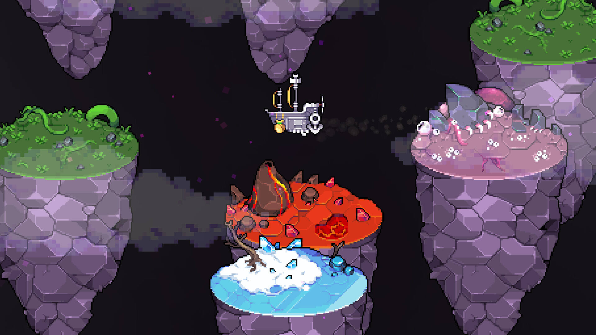 深地爆破采掘壁纸