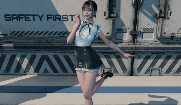 《剑星》四秒日常基础穿搭短裙版MOD