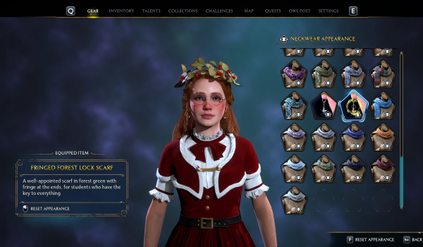 《霍格沃茨之遺》圣誕夫人套裝MOD