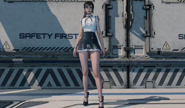 《剑星》四秒日常基础穿搭短裙版MOD