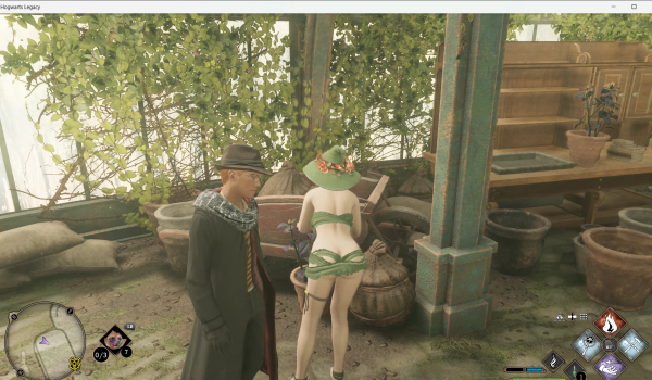 《霍格沃茨之遺》毒藤風格服裝MOD