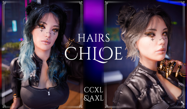 《賽博朋克2077》諾拉夢想家發型系列MOD