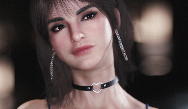 《賽博朋克2077》千穗現代中長發MOD