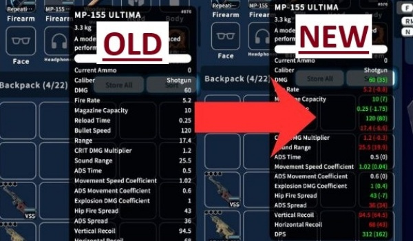 《逃离鸭科夫》武器属性对比工具MOD