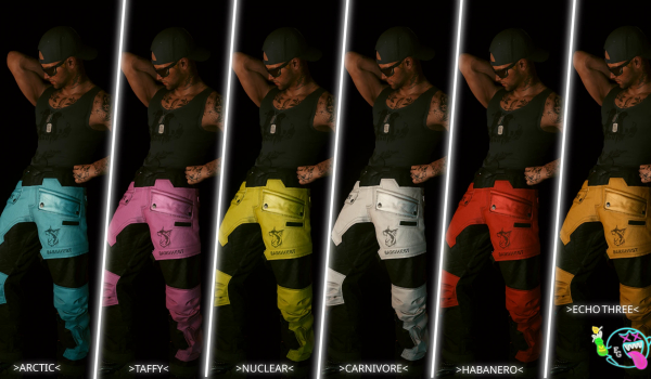 《賽博朋克2077》巴蓋斯特工裝褲MOD