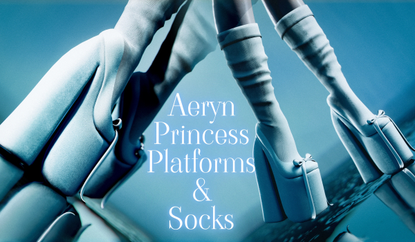 《賽博朋克2077》艾琳吳公主厚底鞋與短襪套裝MOD