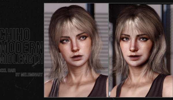 《賽博朋克2077》千穗現代中長發MOD