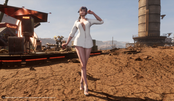 《剑星》伊芙穿衬衫造型cns版MOD