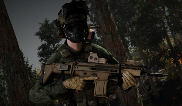 《辐射4》FN SCAR H突击步枪MOD