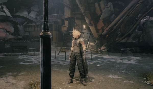 《最终幻想7：重制版》克劳德佣兵装束经典自定义风格MOD