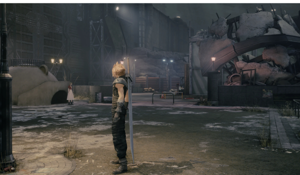 《最终幻想7：重制版》克劳德佣兵装束经典自定义风格MOD