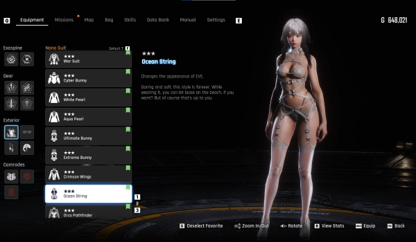 《剑星》海洋细绳原版适配猩红皮肤MOD