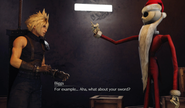 《最终幻想7：重制版》骷髅杰克圣诞老人装束替换比格斯MOD