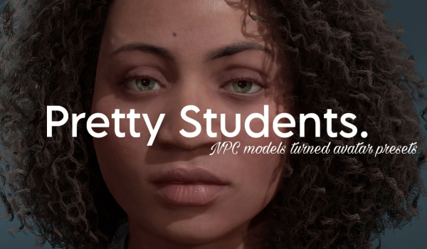 《霍格沃茨之遗》学生女性面部预设MOD