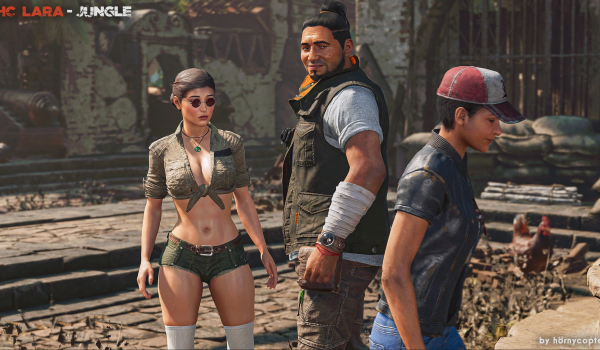 《古墓丽影：暗影》硬核劳拉丛林探险装MOD