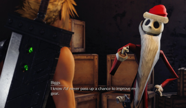 《最终幻想7：重制版》骷髅杰克圣诞老人装束替换比格斯MOD