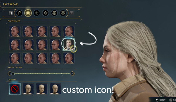 《霍格沃茨之遗》WulfBrews风格奈拉头部MOD