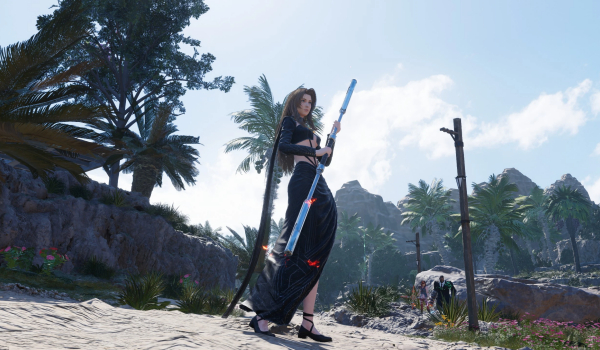 《最终幻想7：重生》爱丽丝时尚礼服明暗界主题MOD