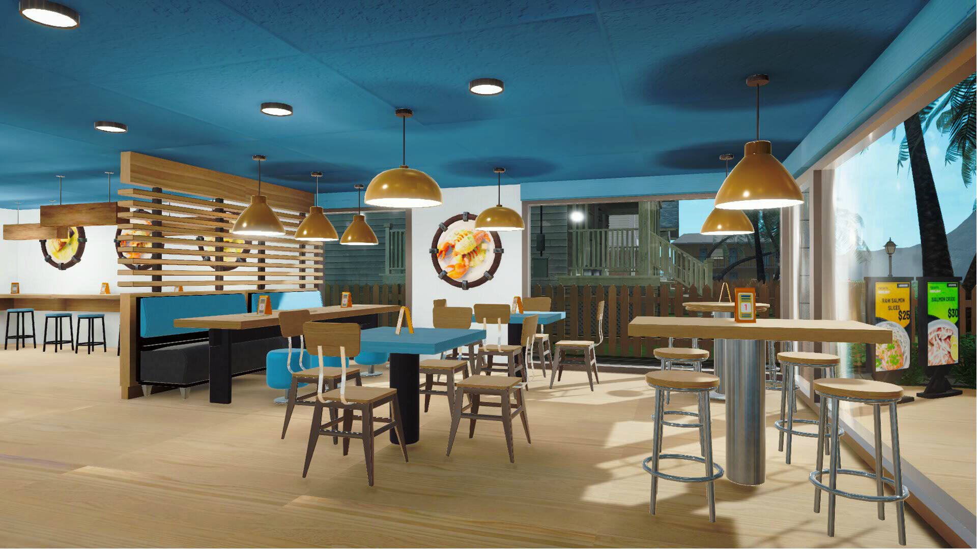 海岸厨房模拟截图