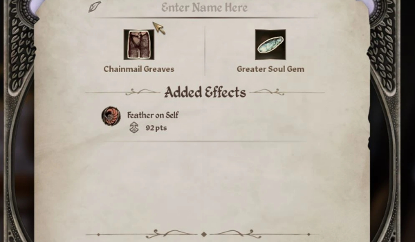 《上古卷軸5：天際重制版》無附魔消耗MOD