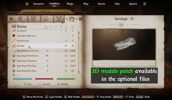 《上古卷軸5：天際重制版》傷勢系統(tǒng)MOD