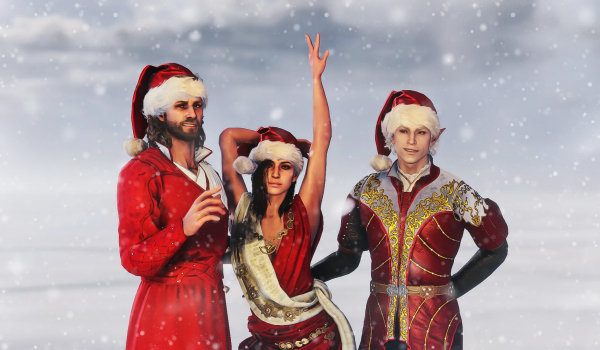 《博德之門3》圣誕老人帽MOD