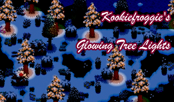 《星露谷物语》发光树灯MOD