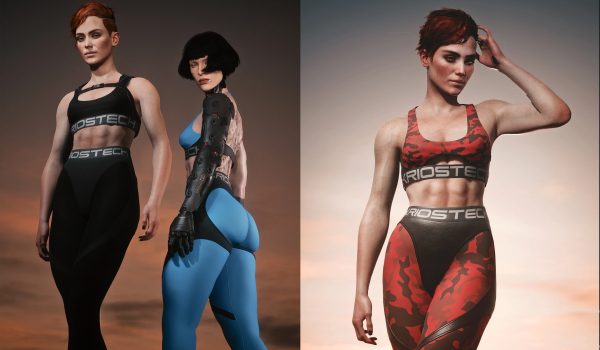 《赛博朋克2077》运动套装模块化MOD