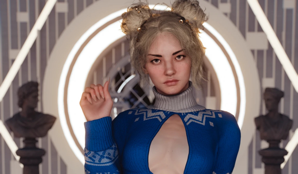 《赛博朋克2077》温馨冬日套装MOD