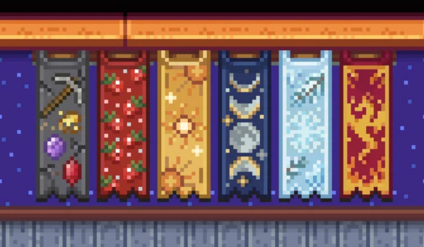 《星露谷物語》旗幟擴展包MOD