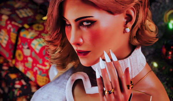 《赛博朋克2077》金星行星温暖假日套装MOD