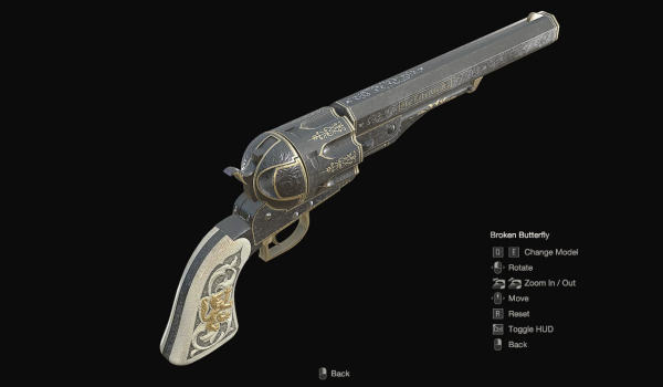 《生化危机4：重制版》M1851狼毒替换破碎蝴蝶MOD