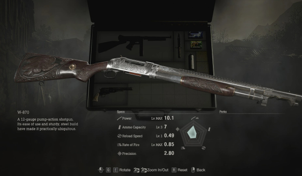 《生化危机4:重制版》温彻斯特M1897替换W-870霰弹枪MOD