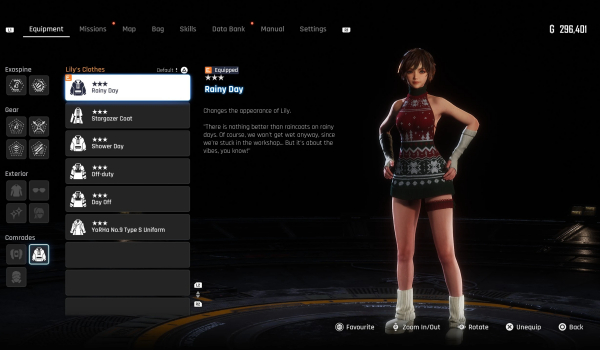 《剑星》莉莉TFD格蕾温馨冬季装CNS版MOD